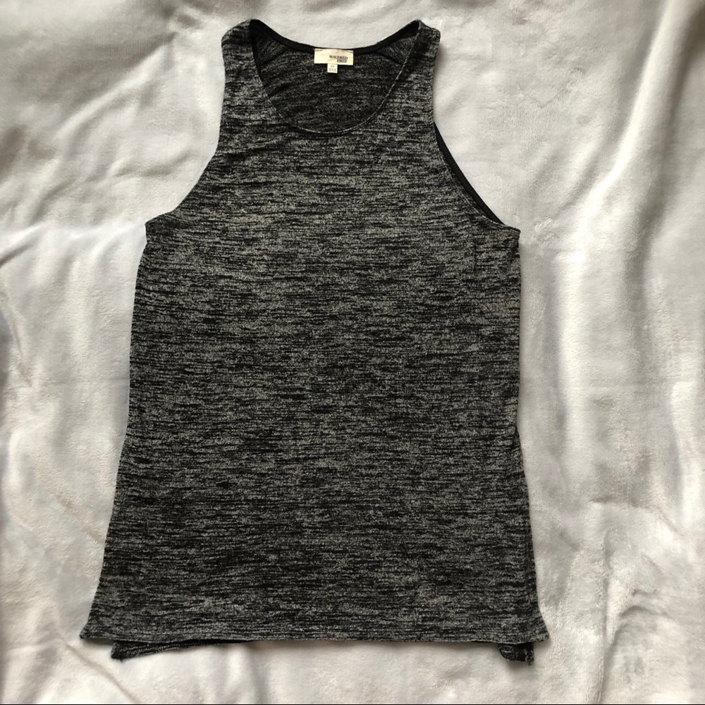 Wilfred free tank top with side slits